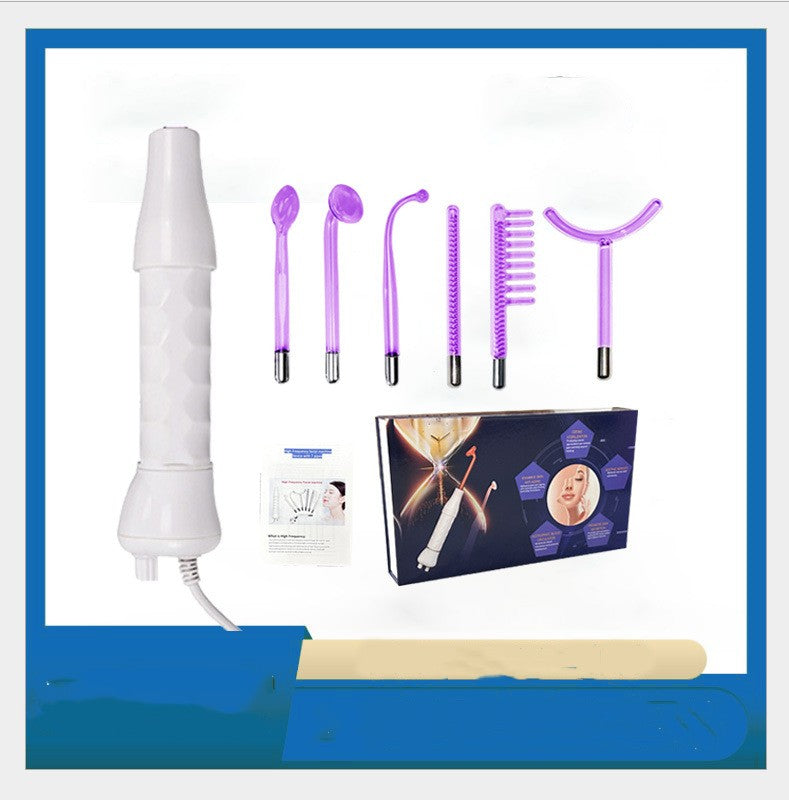 High Frequency Seven-in-one Electrotherapy Rod Red Light Purple Light Beauty Instrument