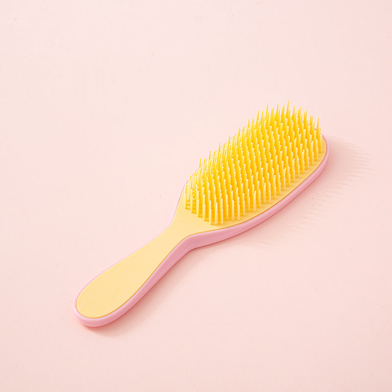 Knot Free Volumizing Massage Household Rib Brush Hair Smoothing Styling Comb