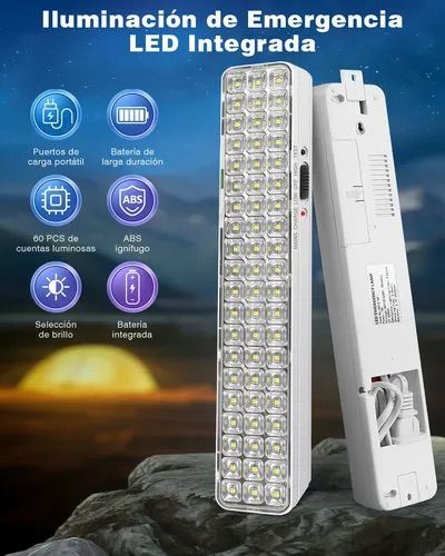 Emergency Light LED Portable Rechargeable Outdoor Camping Lamp, 30-bead, 60-bead, 80-bead Camping Lamp Customization