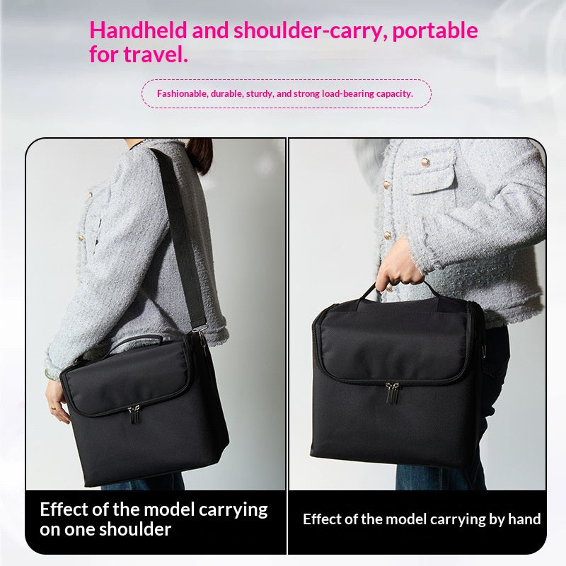 Foldable Cosmetic Bag Large-capacity Portable Makeup Case