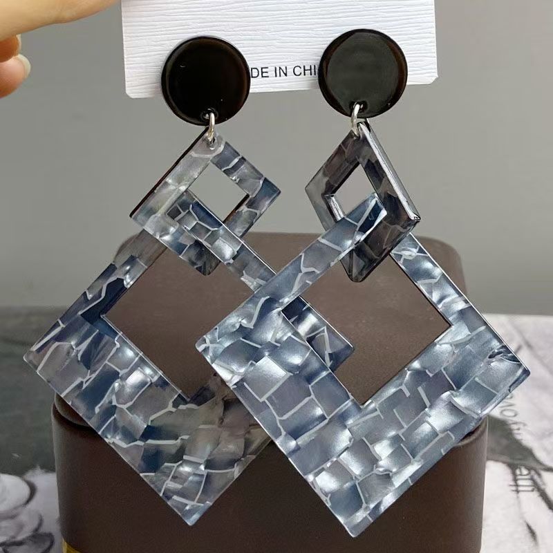 Long Cold Style Dangle Earrings, Korean & European Fashion Jewelry