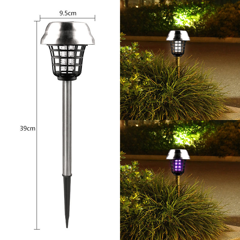 Outdoor Courtyard Light Stainless Steel Mosquito Trap Handheld Version