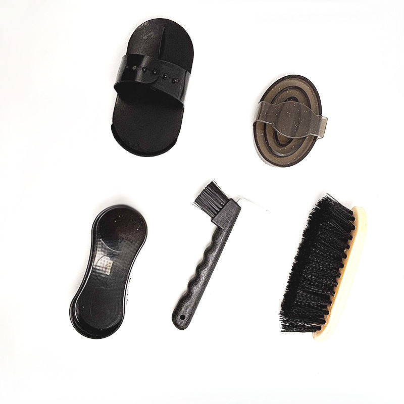 Washing 5-Piece Horse Brush Set Horse Grooming Tools