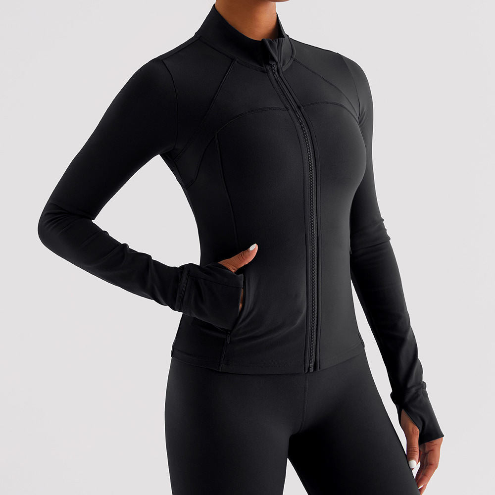 Women's Brushed Skinny Yoga Clothes Top
