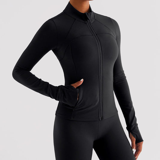 Women's Brushed Skinny Yoga Clothes Top