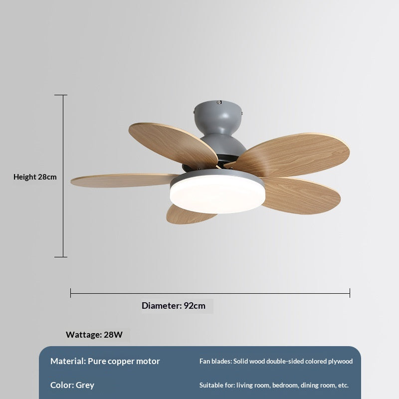 Modern Minimalist Home Integrated Fan-light