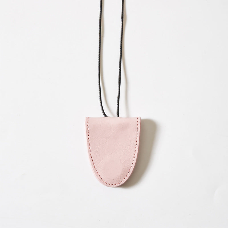 First-layer Cowhide Neck-hanging Magnetic Outdoor