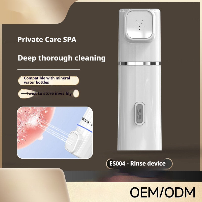 Portable Water-bath Rinse Cleanerleaves No Residue Is Gentle And Non-irritating For Women