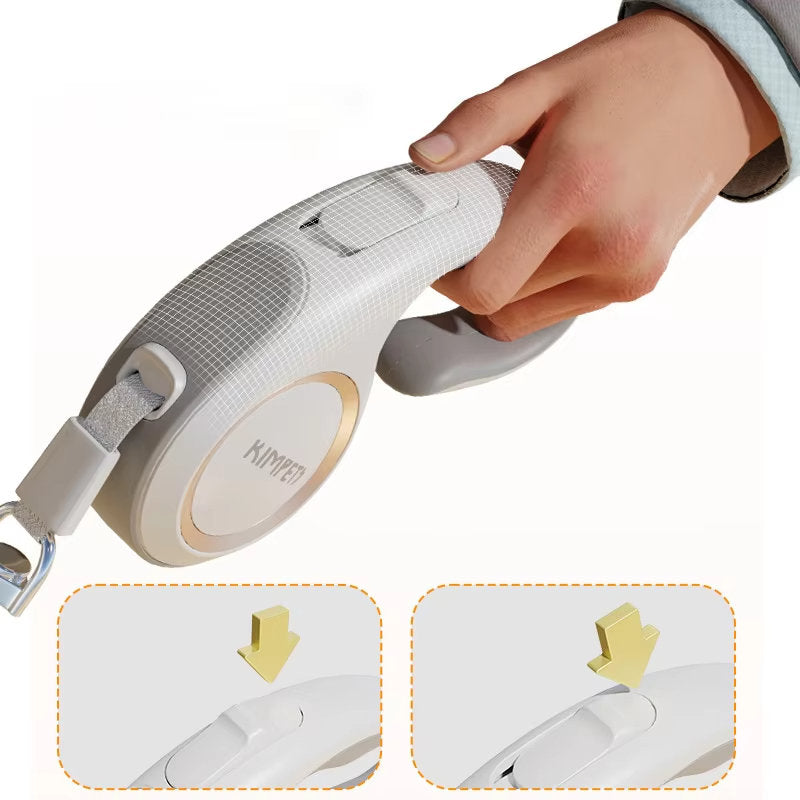 Pet Dog Teddy Automatic Telescopic Leash, Cat And Dog Leash, 3m Outdoor Dog Walking Leash