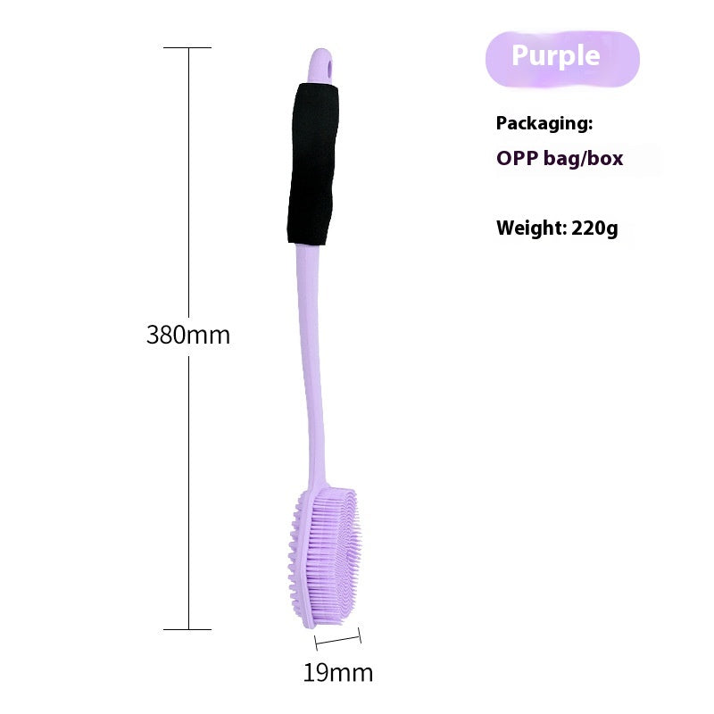 Silicone O Bath Brush Cleaning Massage Tool Household