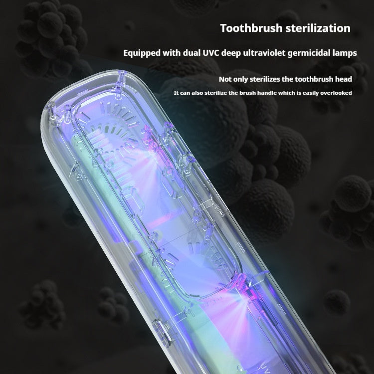 Toothbrush Disinfection Box Travel UV Smart Heating