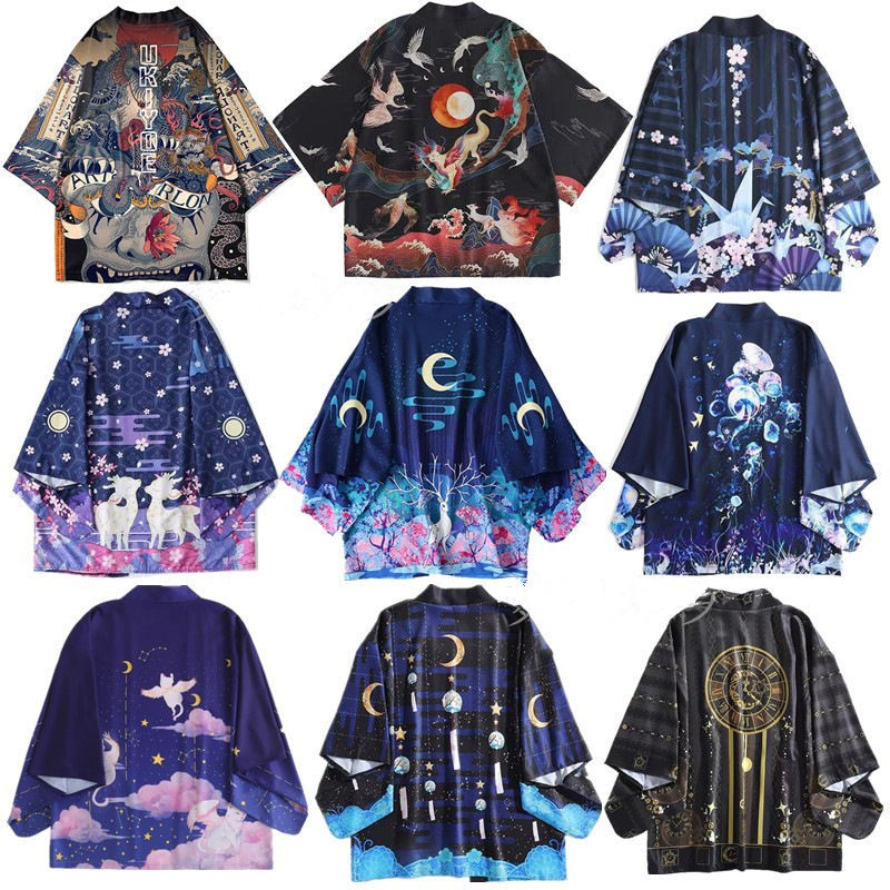 Cross Border Best Selling Ukiyo E Style Sun Protective Jacket