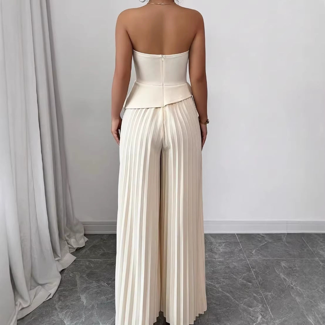 Womens New Summer Fashionable Tube-Top Dress
