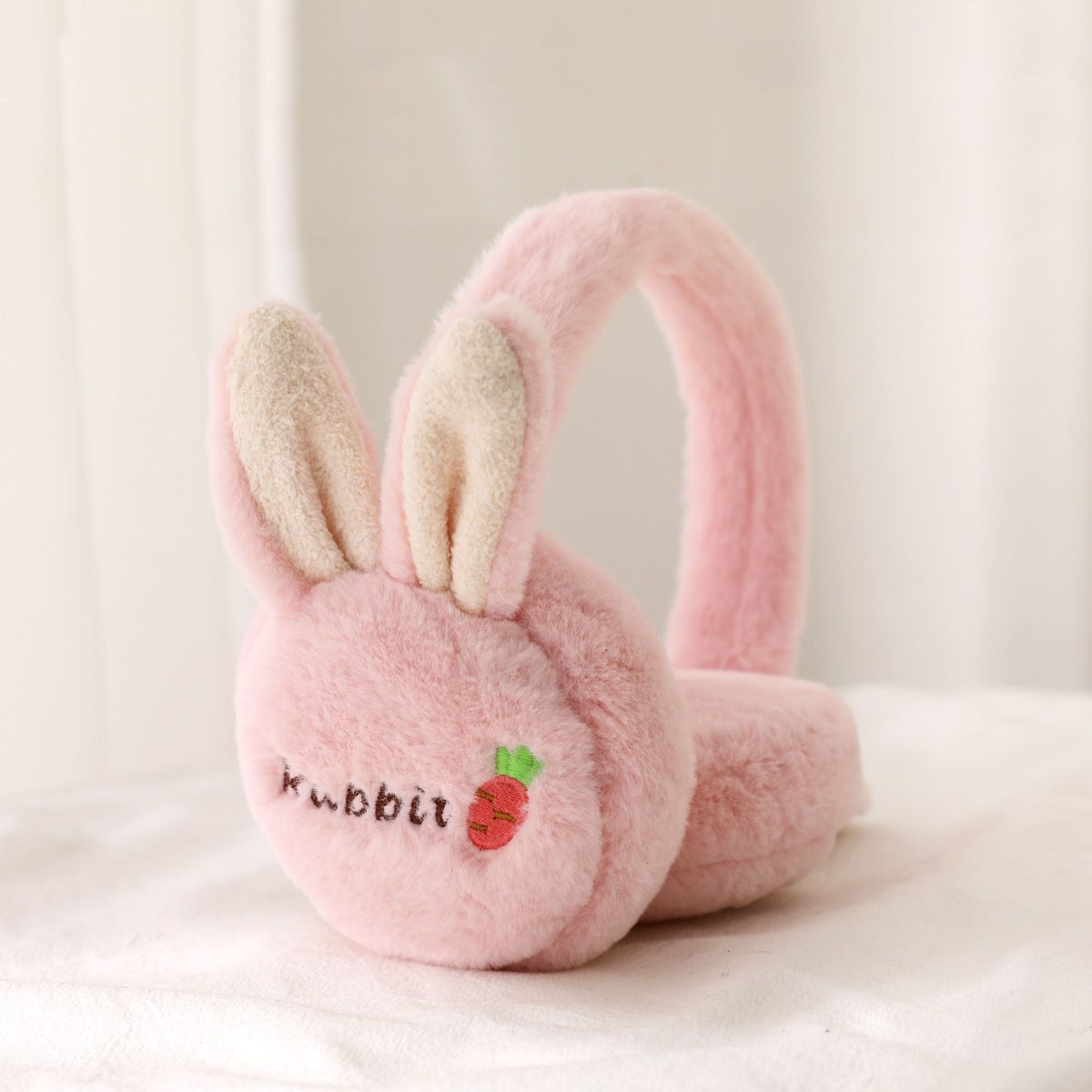 Rabbit Ear Earmuffs For Winter Warmth, Korean Style For Women