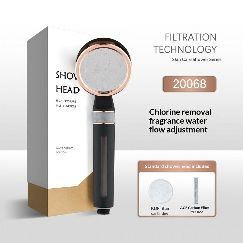 Household Antibacterial Beauty Fragrance Showerhead For Chlorine Removal