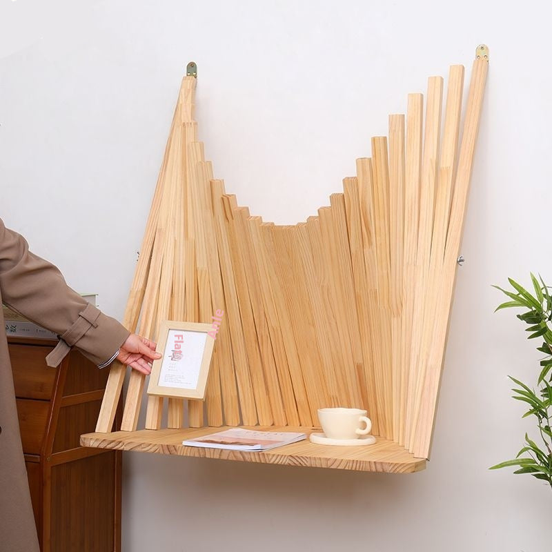 Compact Wall-mounted Computer Desk For Small Homes