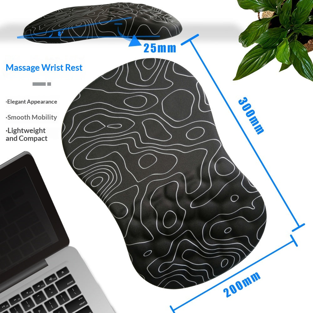 Non-slip Ergonomic Computer Mouse Wrist Rest Pad