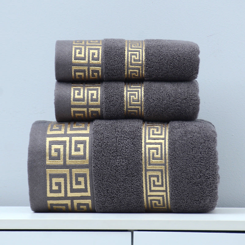 Thick Cotton Towel Bath Towel Set