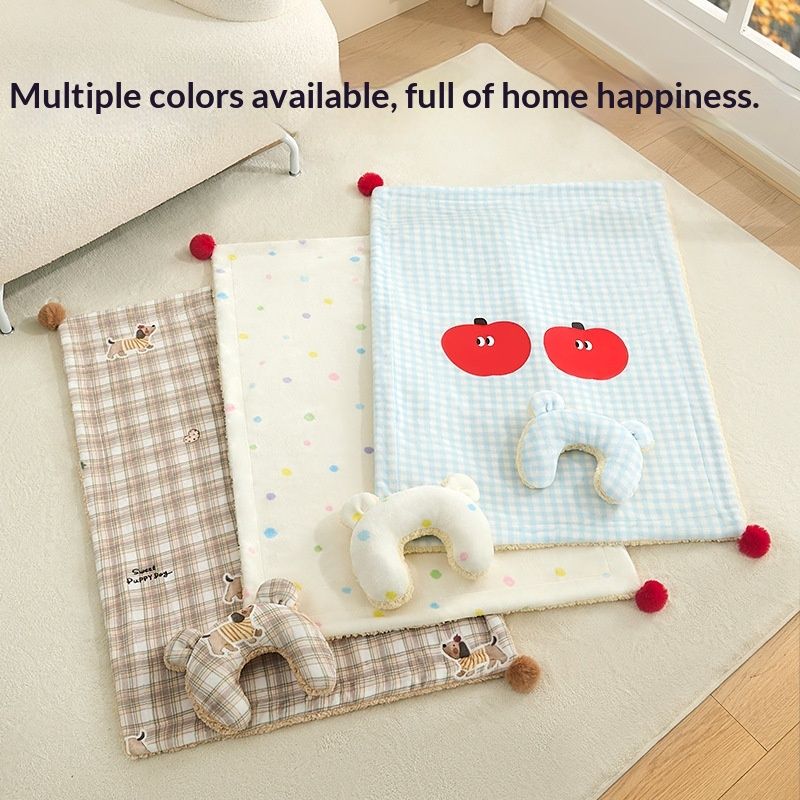 Thickened Pet Blanket All-season Universal For Teddy Dogs