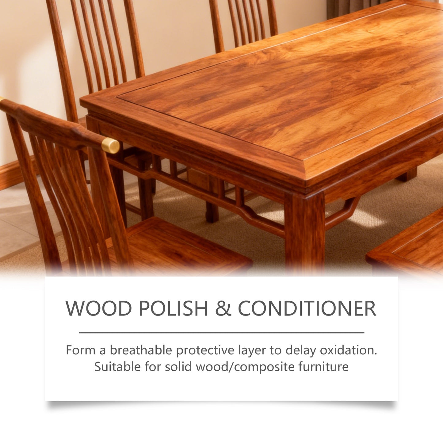 Wood Finish Brightener And Anti Cracking Care Agent