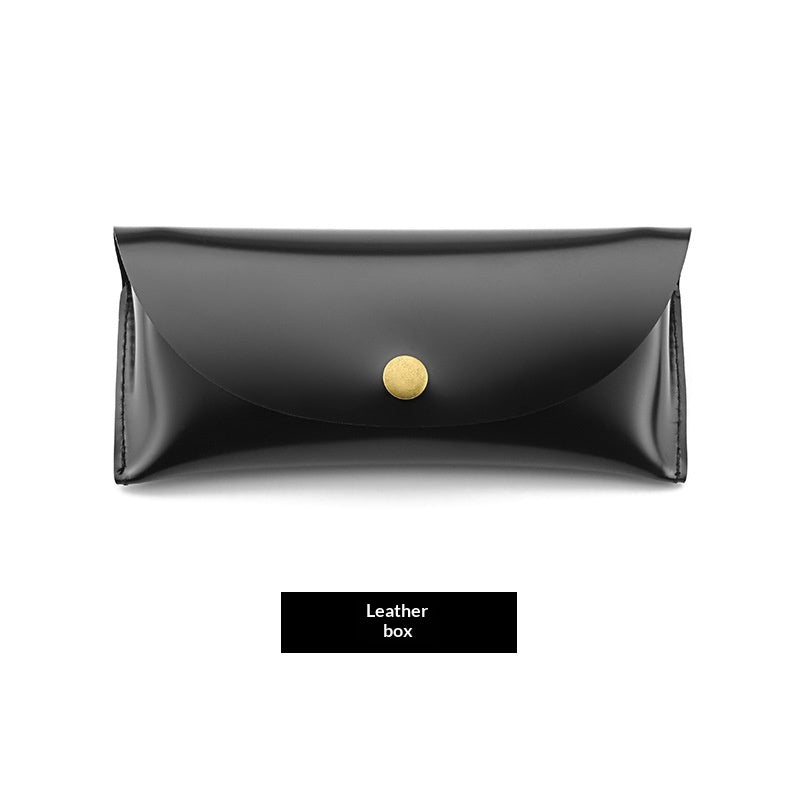 New Leather Sunglasses Case Set