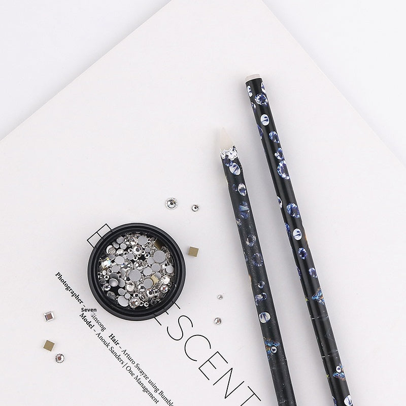 Nail Art Rhinestones Picking Pen Tools Are Durable And Highly Viscous