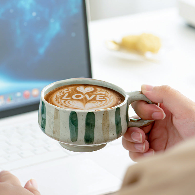 Hand-painted Ceramic Cup For Home And Office