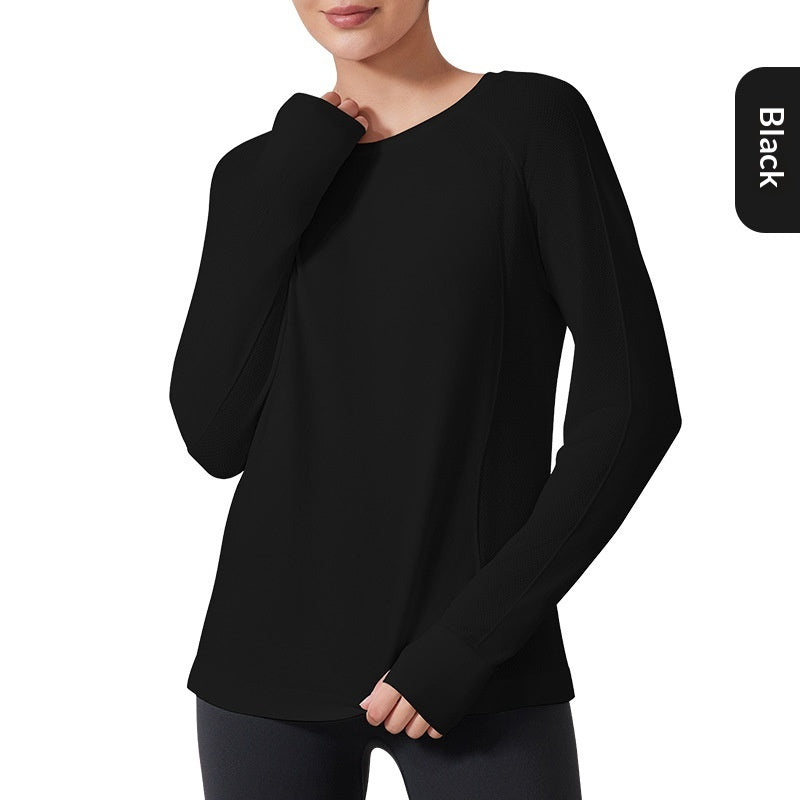 Long-sleeve T-shirt Loose-fit Sportswear For Running And Fitness