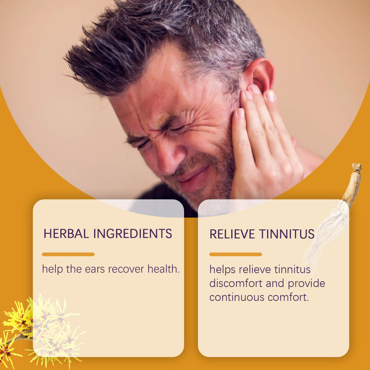 Meatus Acusticus Cleaning Earwax Herbal Mild Care Relax Nourish Ear Drops