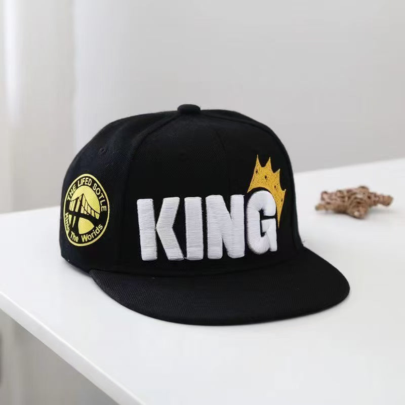 Summer New Design Embroidered Crown Letter Korean Style Sun Hat For Boys And Girls - Cool Hipster Beanie For Sun Protection Baseball Cap