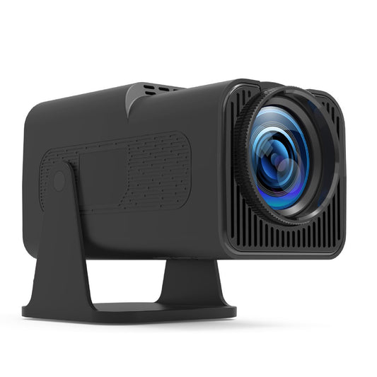 Projector HD For Home Theater Office 360 Degree Rotatable PTZ Portable Mini HY320 AU Plug 110‑220V Black