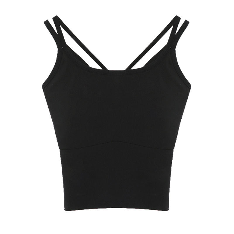 Yoga Fitness Sports Vest Spaghetti Strap Women