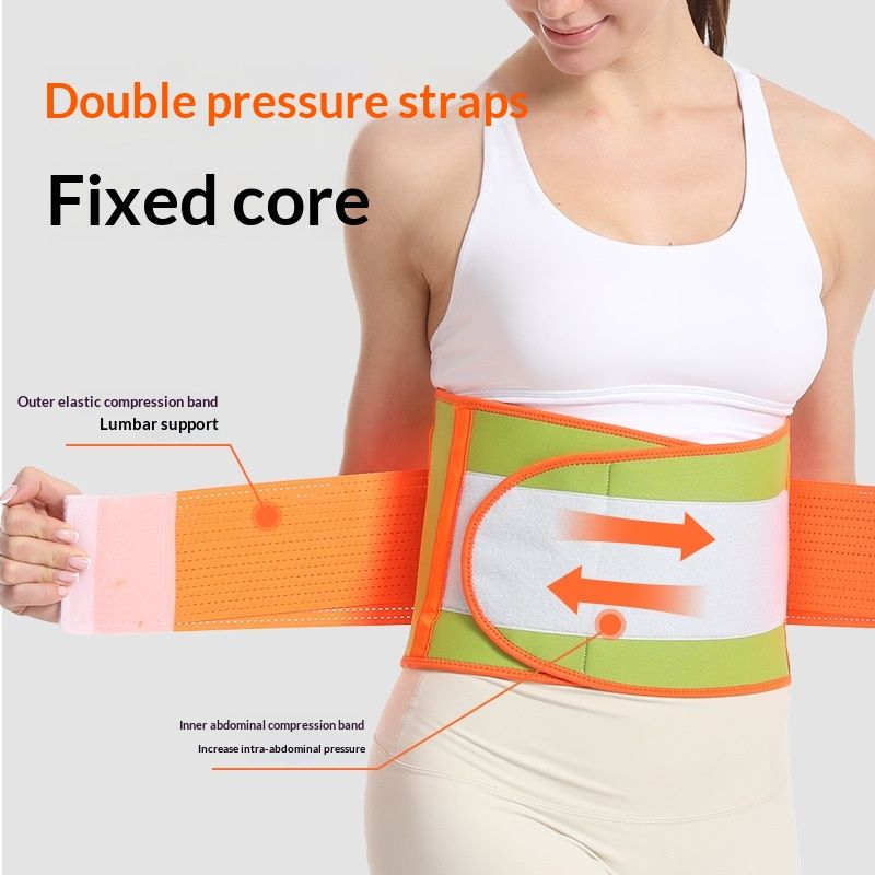 Cross-border Waist Protection Belt Fitness Sports Support Compression Waist Abdominal Shaping Breathable Lumbar Protection Spot Wholesale