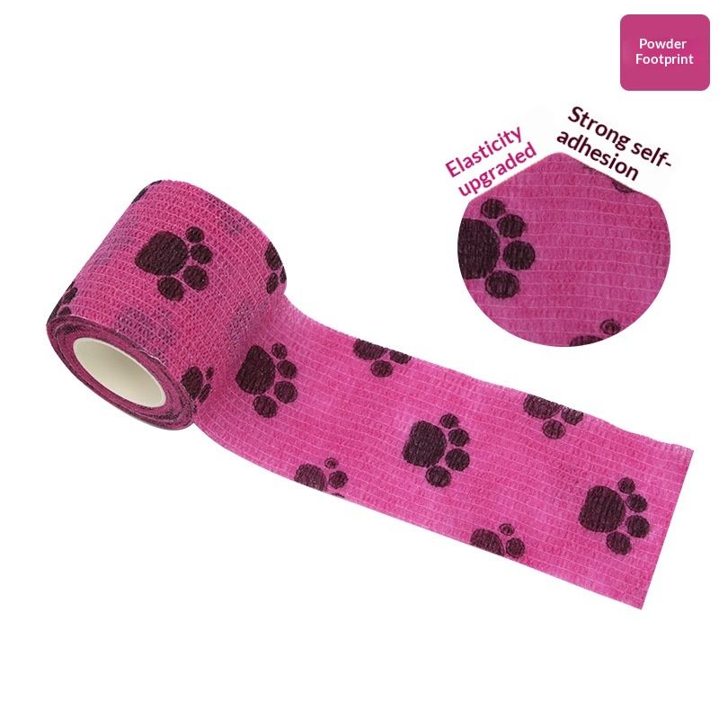 Pet Dog Bandage Finger Protector Non-woven Elastic Outdoor Camouflage Bandage