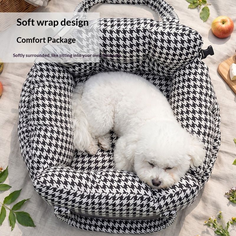 Front-passenger Headrest Travel Pet Cat Bed