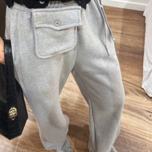 Korean-style Loose Waist Bag Zippered Ankle-Cinched Pants For Women