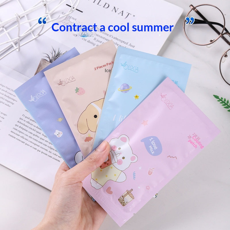 Summer Cooling Essential Cooling Ice Stickers For Heat Relief