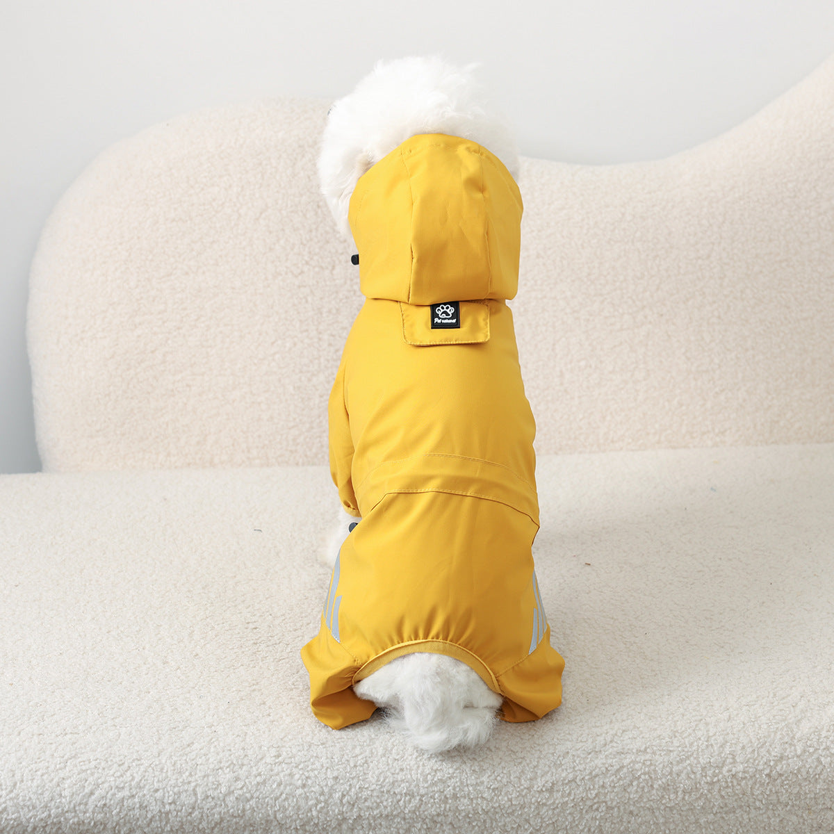 Pet Raincoat Four-legged Waterproof Poncho