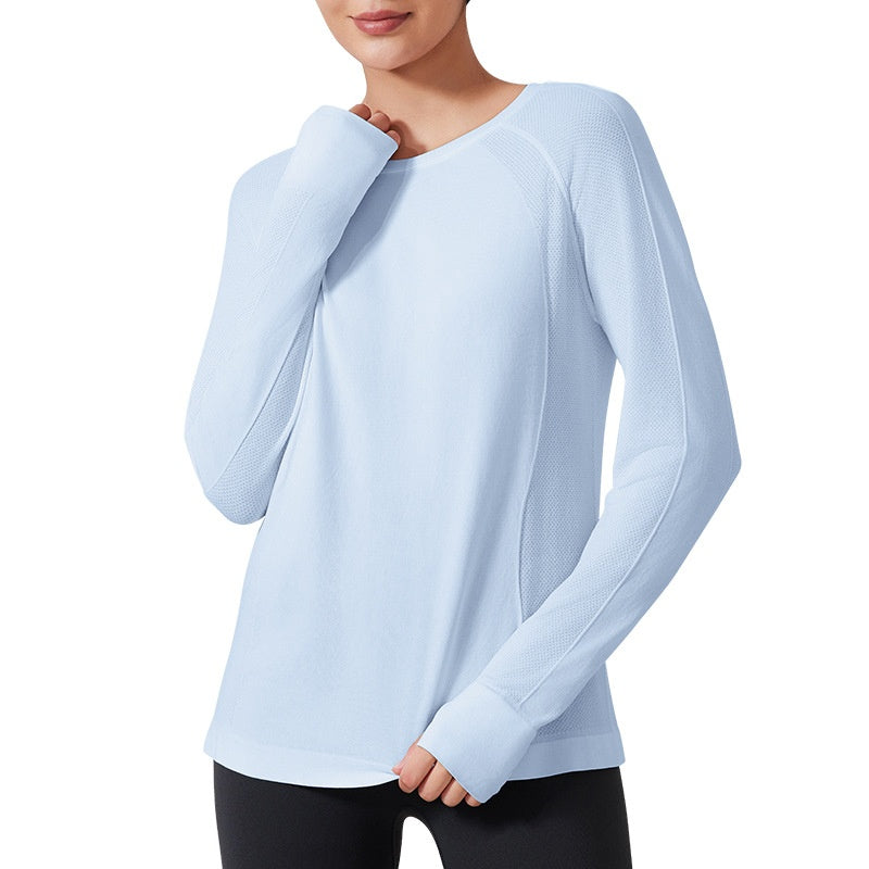 Long-sleeve T-shirt Loose-fit Sportswear For Running And Fitness