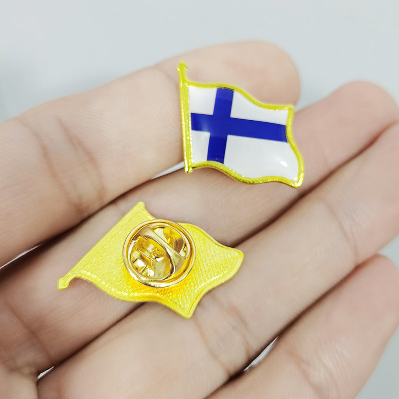 Malaysia Patriotic Clothing Accessories Brooch Israel Badge