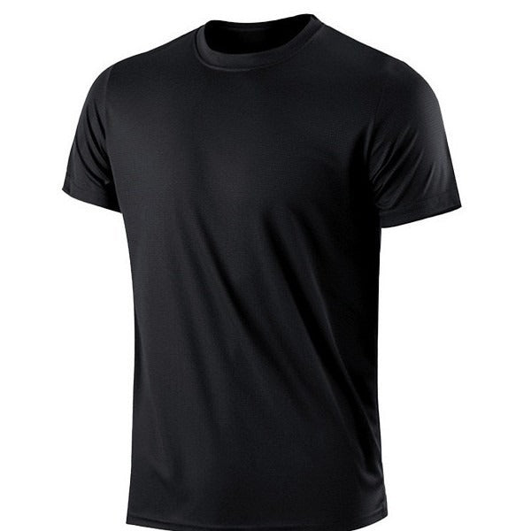 Men's Summer Lightweight Breathable Sports Fitness T-shirt