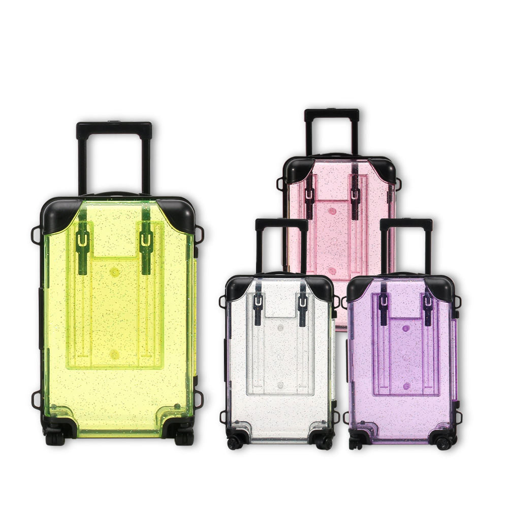 Round Trolley Case Play House Toy Accessories