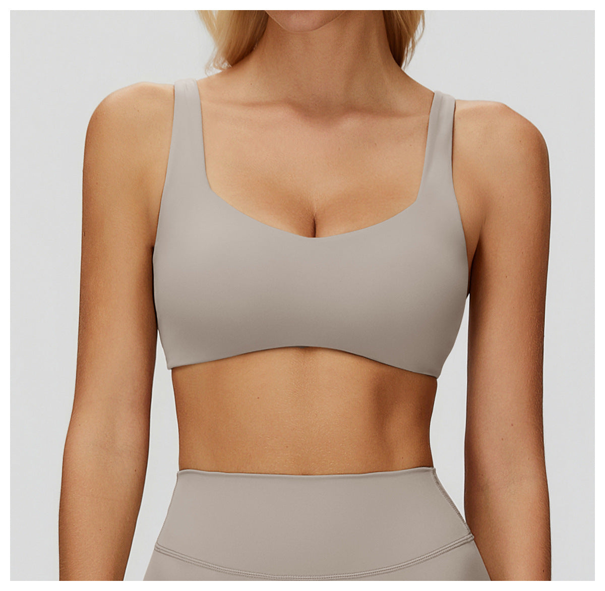Cross Beauty Back Exercise Underwear Advanced Sense Running Fitness Top