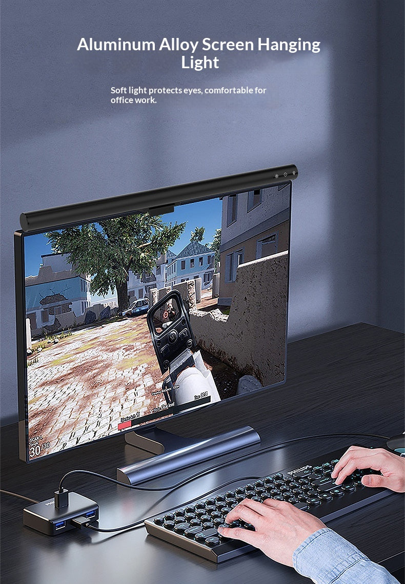 Monitor Computer Atmosphere Light Esports Game Aluminum Alloy
