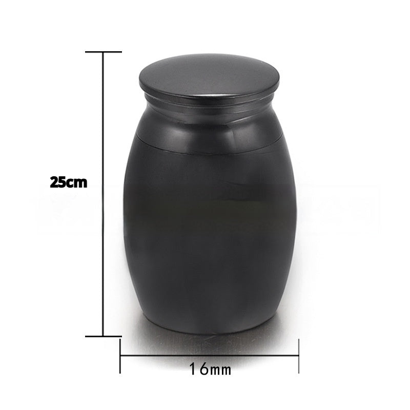 Amazon Bestseller Aluminum Alloy Memorial Pet Urn For Ashes, Keepsake Cremation Urn For Loved Ones, Funeral Supplies