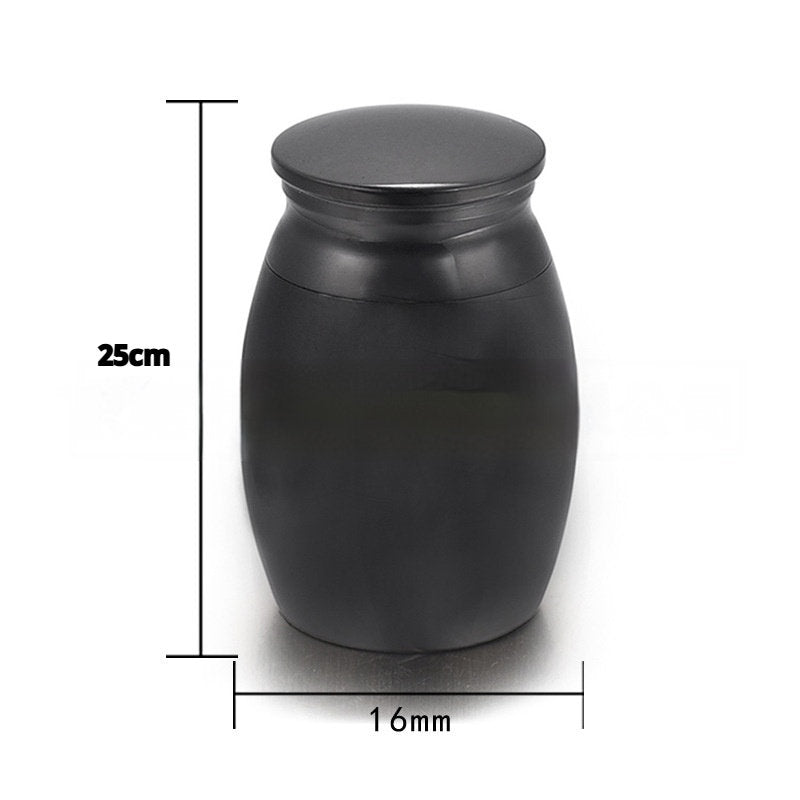 Amazon Bestseller Aluminum Alloy Memorial Pet Urn For Ashes, Keepsake Cremation Urn For Loved Ones, Funeral Supplies