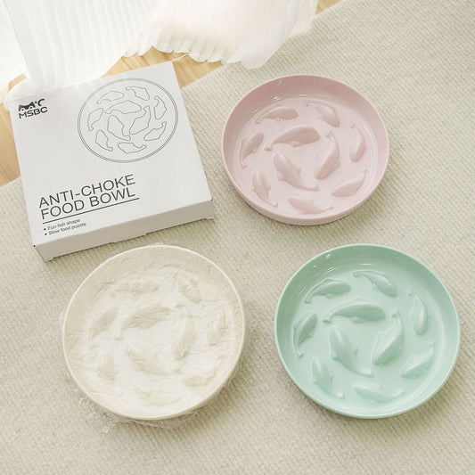 Dogs And Cats Slow Feeding Bowl Pet Bowl Cat Slow Tableware Feeder