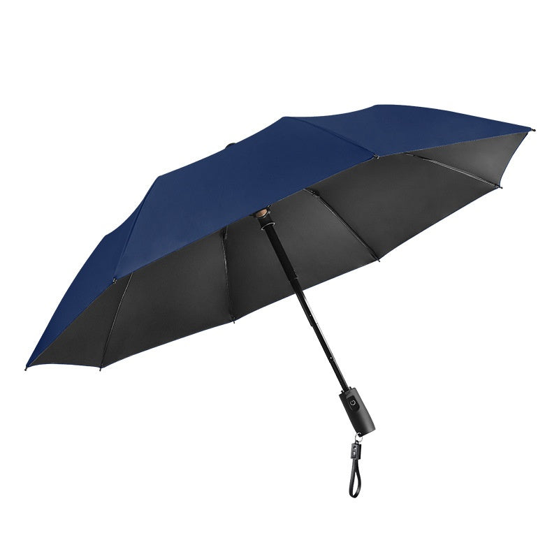 Cooling Folding Umbrella Advanced Sense Sunshade Charging Vinyl Sun Protective