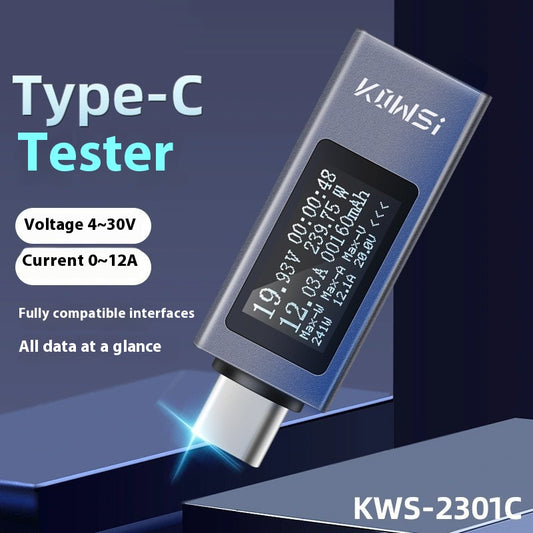 Type-c Mobile Phone Charging DC Voltage Tester