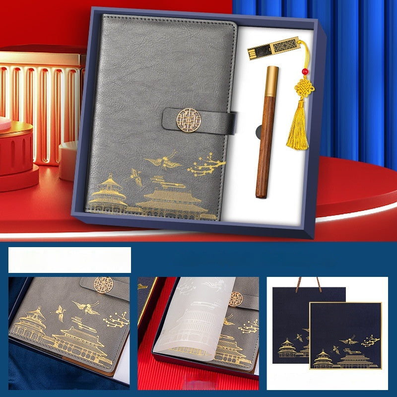 Home Holiday Event Business Gift Notebook Set